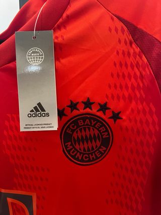 Camiseta FC Bayern Múnich Adidas Roja - Talla L