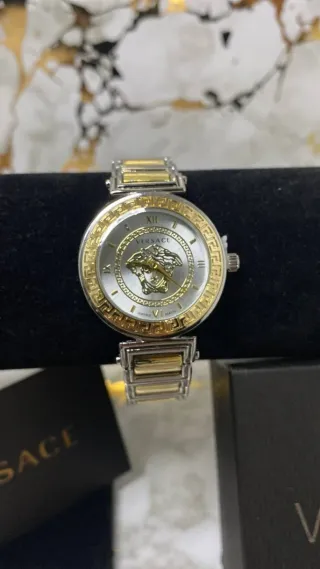 Reloj Versace Oro y Plata