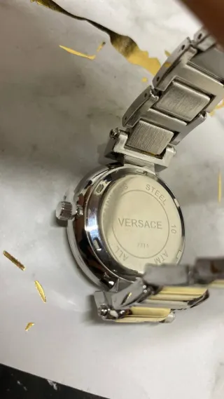 Reloj Versace Oro y Plata