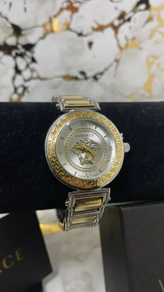 Reloj Versace Oro y Plata