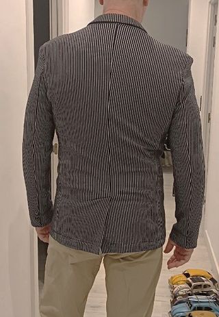 Americana Talla L Rayas