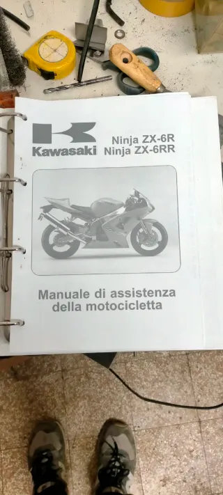 Manuale Kawasaki ZX-6R Officina