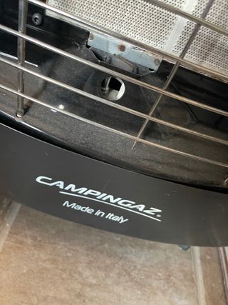 Calentador de gas Campingaz italiano