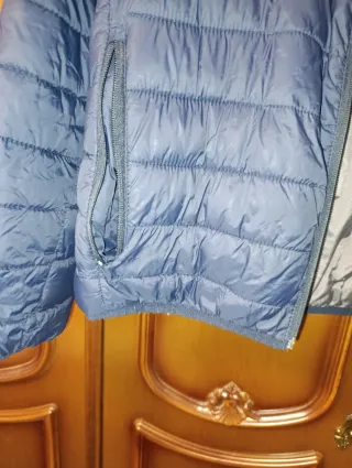 Cazadora Zara Hombre Azul/Gris con Regalo de otra