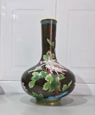 Jarrón Chino Cloisonné