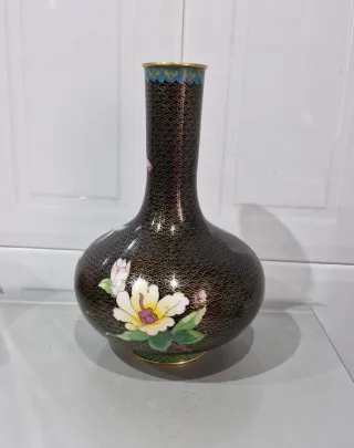 Jarrón Chino Cloisonné