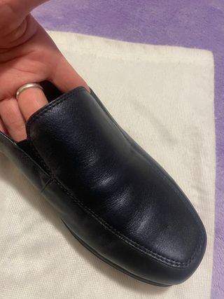 Zapatos de piel Easy & GO negros