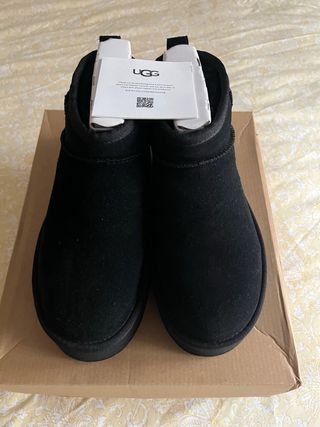 Botas UGG Ultra Mini Plataforma Negras