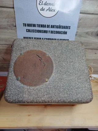 ANTIGUO TOCADISCOS JOBOPHONE DE MALETA