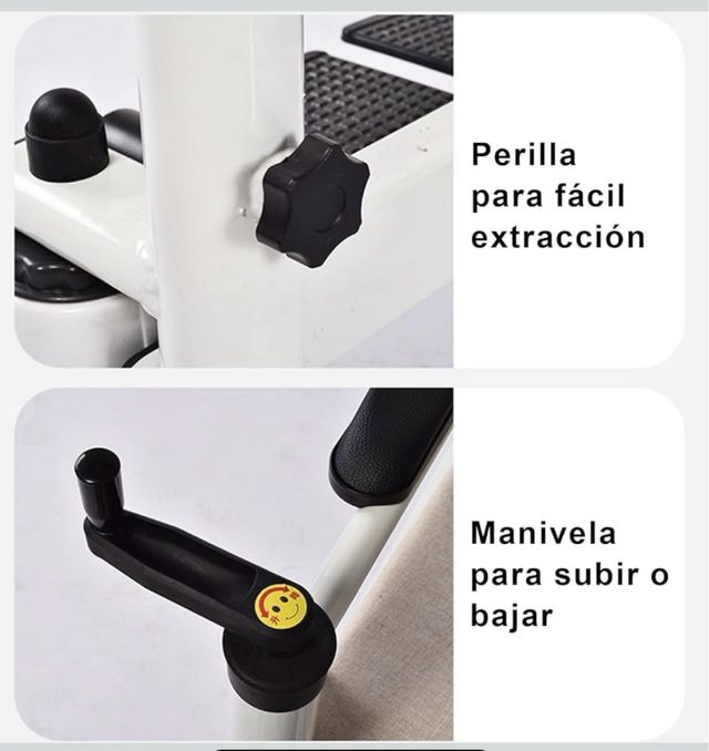 Sedia a rotelle per anziani 4 in 1