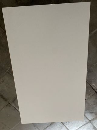 Cajonera blanca melamina 2 cajones