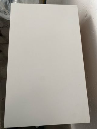 Cajonera blanca melamina 2 cajones