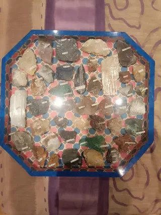 Colección de minerales