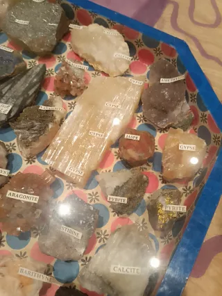 Colección de minerales