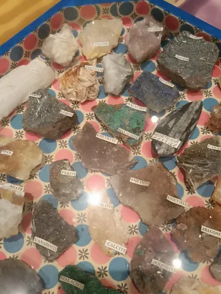 Colección de minerales