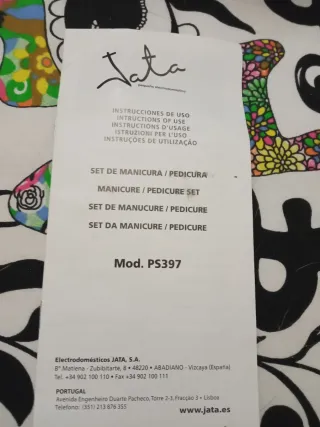 Set manicura y pedicura Jata a estrenar