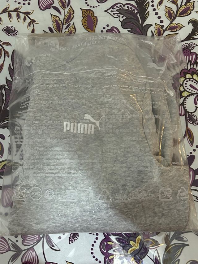 Sudadera Puma Gris
