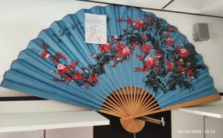 ABANICO DECORACION GIGANTE 160X90cms. NUEVO.