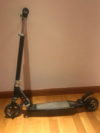 Patinete Oxelo Negro con Amortiguador