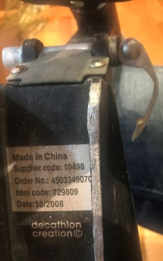 Patinete Oxelo Negro con Amortiguador