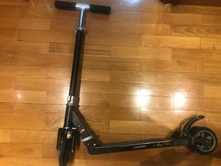 Patinete Oxelo Negro con Amortiguador
