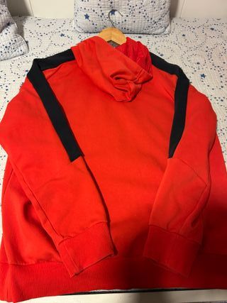 Sudadera Puma Roja con Logo