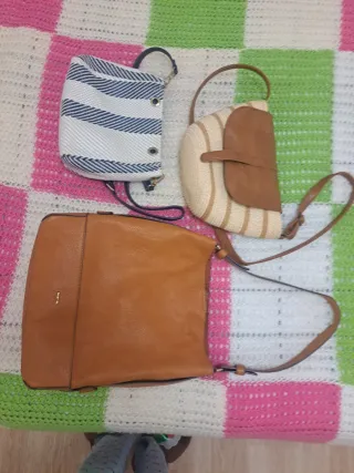 Lote 3 bolsos