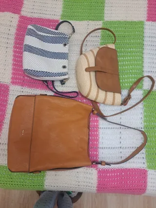 Lote 3 bolsos
