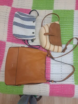 Lote 3 bolsos