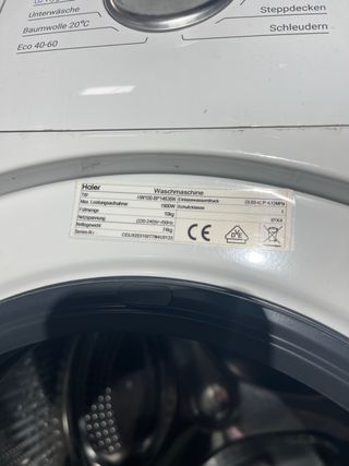 Lavadora Haier HW80-BP1439N Inverter