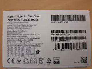 Xiaomi Redmi Note 11 Azul NFC