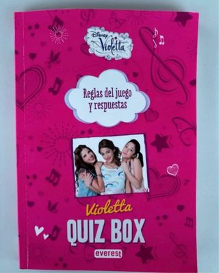 Quiz Box Violetta Disney Juego Preguntas