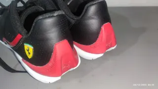 Zapatillas Puma Ferrari Drift Negras Rojas