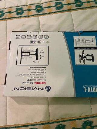 Soporte TV Inclinable Perfil Bajo 26-55