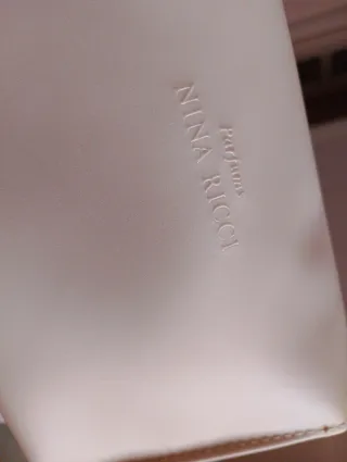 Bolso de mano Nina Ricci Beige/Blanco