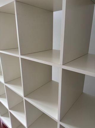 Estantería modular blanca