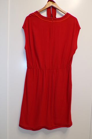 Vestido midi rojo Bimba y Lola