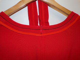 Vestido midi rojo Bimba y Lola