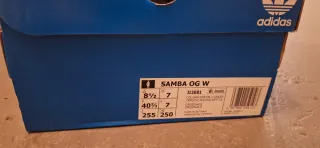 Adidas Samba Talla 40 Verde/Amarillo