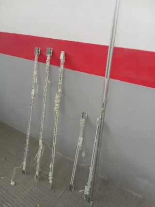 Rieles para cortinas extensibles