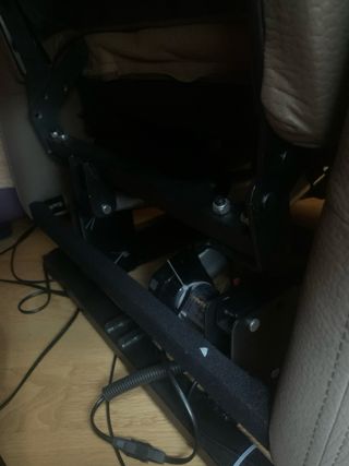 Sillón reclinable eléctrico beige