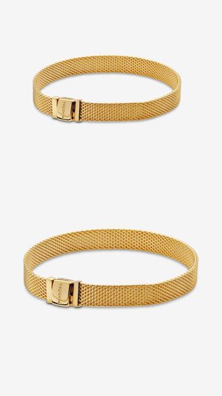 Pulsera de malla de Pandora Reflexions R.Oro 14K