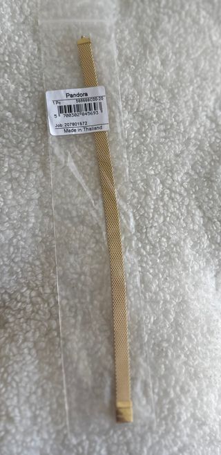 Pulsera de malla de Pandora Reflexions R.Oro 14K