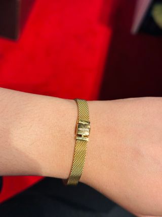 Pulsera de malla de Pandora Reflexions R.Oro 14K