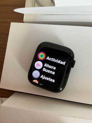 Apple Watch Series 9 45mm Negro/Blanco