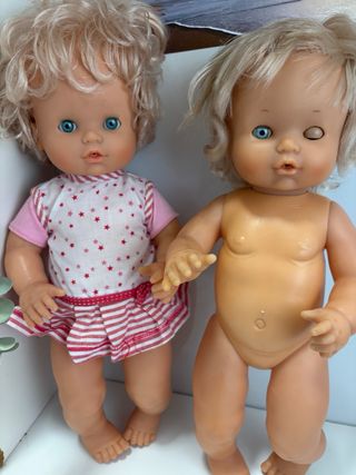 2 Nenuco meon con accesorios