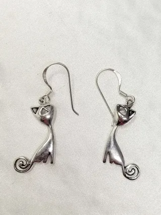 Gatitos Mexicanos Suerte pendientes Plata 925.