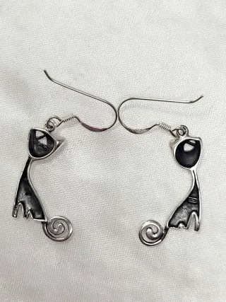 Gatitos Mexicanos Suerte pendientes Plata 925.