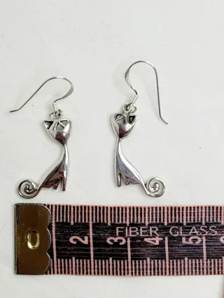 Gatitos Mexicanos Suerte pendientes Plata 925.