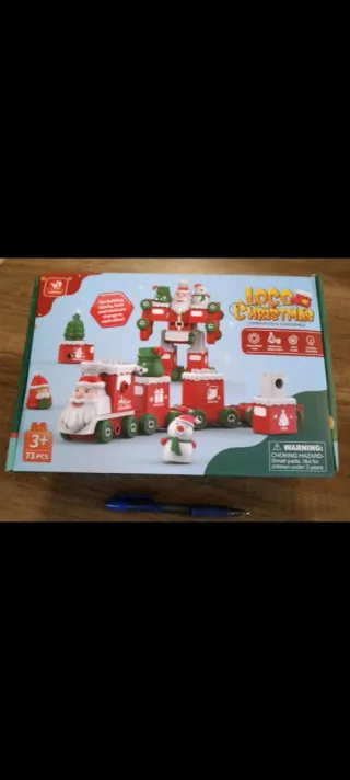 Loco Christmas Bloques Construcción Nuevo